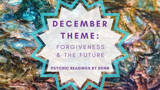 December Theme: Forgiveness and The Future